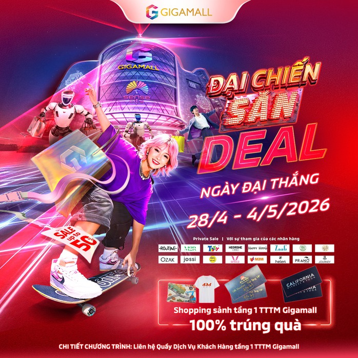 Kỳ nghỉ lễ 30-4, 1-5: Gigamall k&iacute;n kh&aacute;ch, giới trẻ đổ x&ocirc; "check-in" khu giải tr&iacute; c&ocirc;ng nghệ Gigaversal - Ảnh 6.