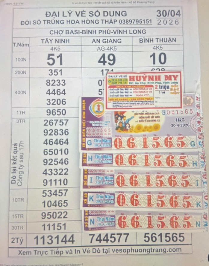 Tr&uacute;ng xổ số miền Nam, nhiều người ở miền T&acirc;y ăn lễ lớn - Ảnh 4.