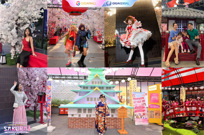 Lễ hội Hoa Anh Đ&agrave;o Gigamall 2026 lập kỷ lục hơn 2 triệu lượt kh&aacute;ch tham quan - Ảnh 1.
