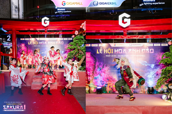 Lễ hội Hoa Anh Đ&agrave;o Gigamall 2026 lập kỷ lục hơn 2 triệu lượt kh&aacute;ch tham quan - Ảnh 9.