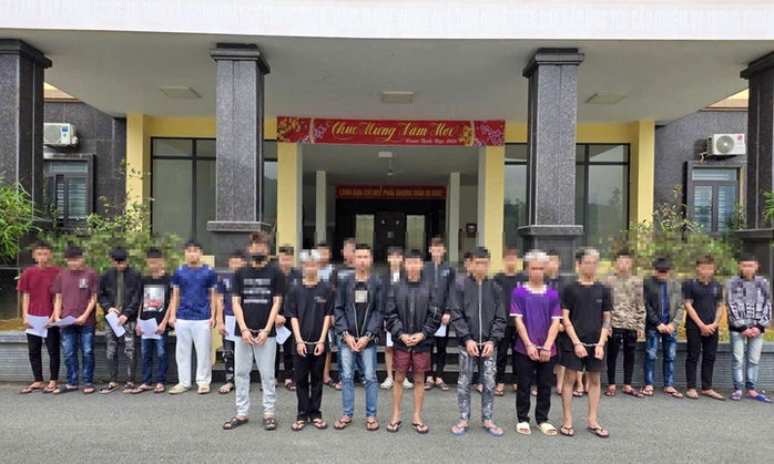 Khởi tố 25 đối tượng trong vụ hơn 40 thanh thiếu ni&ecirc;n tham gia hỗn chiến - Ảnh 1.