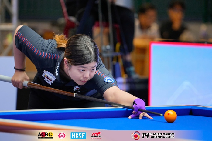 Nguyễn Đức Yến Sinh v&ocirc; địch billiards carom nữ ch&acirc;u &Aacute; - Ảnh 2.