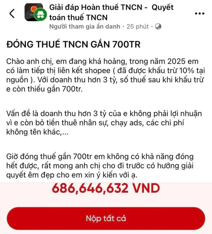 Sai lầm phổ biến khiến người l&agrave;m affiliate bị truy thuế h&agrave;ng trăm triệu đồng - Ảnh 2.