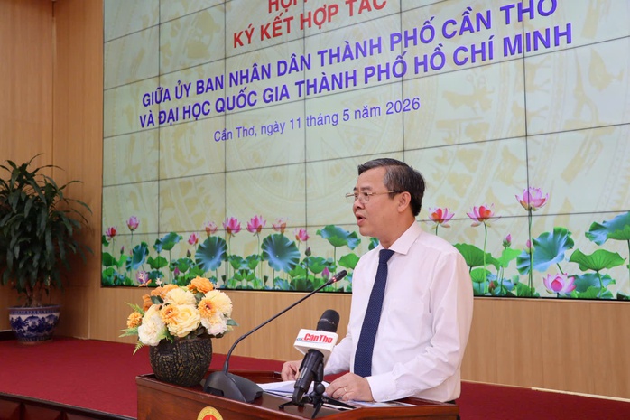 TP Cần Thơ v&agrave; Đại học Quốc gia TPHCM k&yacute; kết hợp t&aacute;c ph&aacute;t triển c&ocirc;ng nghệ 2026 - Ảnh 1.