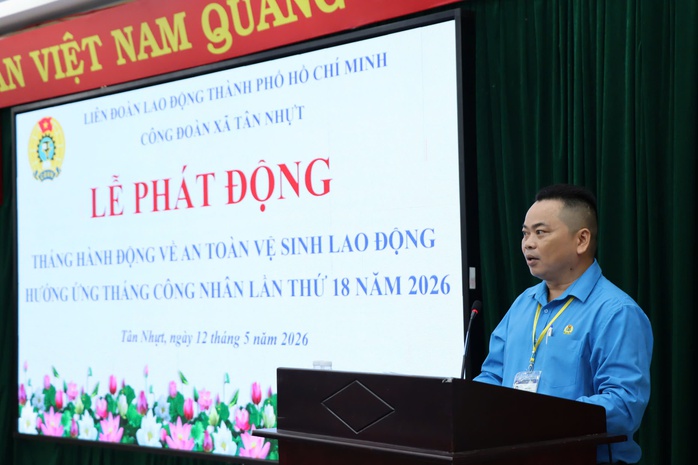 C&ocirc;ng đo&agrave;n x&atilde; T&acirc;n Nhựt, TPHCM: Đẩy mạnh chăm lo đo&agrave;n vi&ecirc;n - lao động trong Th&aacute;ng C&ocirc;ng nh&acirc;n 2026 - Ảnh 2.