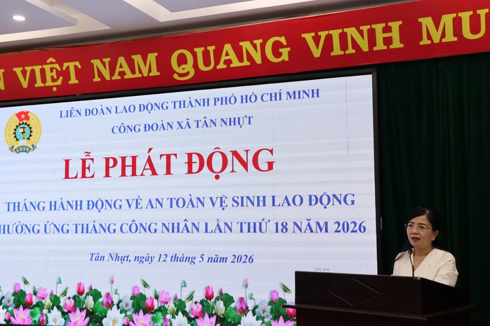 C&ocirc;ng đo&agrave;n x&atilde; T&acirc;n Nhựt, TPHCM: Đẩy mạnh chăm lo đo&agrave;n vi&ecirc;n - lao động trong Th&aacute;ng C&ocirc;ng nh&acirc;n 2026 - Ảnh 10.