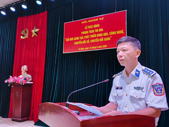 Hải đoàn 42 đẩy mạnh ứng dụng chuyển đổi số trong thực hiện nhiệm vụ - Ảnh 2.