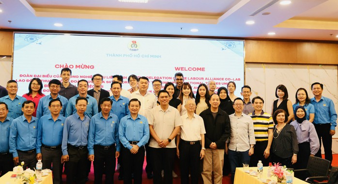 LĐLĐ TPHCM l&agrave;m việc với đo&agrave;n c&ocirc;ng t&aacute;c của C&ocirc;ng đo&agrave;n Quốc gia Singapore - Ảnh 5.