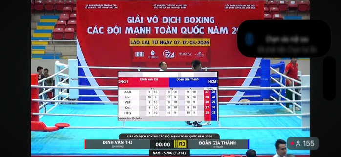 Trọng t&agrave;i cho thắng, gi&aacute;m s&aacute;t xử thua, đo&agrave;n boxing TPHCM bức x&uacute;c - Ảnh 1.