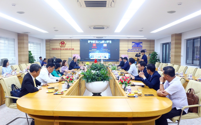 Trường Đại học Cửu Long đẩy mạnh hợp t&aacute;c với c&aacute;c đối t&aacute;c Nhật Bản - Ảnh 1.