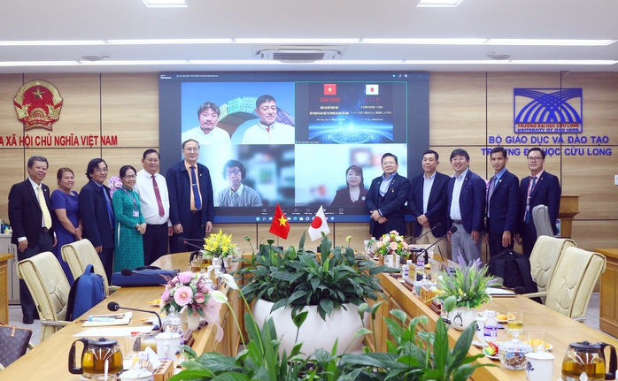 Trường Đại học Cửu Long đẩy mạnh hợp t&aacute;c với c&aacute;c đối t&aacute;c Nhật Bản - Ảnh 4.