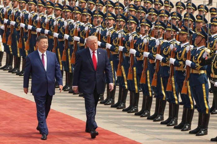 Chủ tịch Trung Quốc Tập Cận B&igrave;nh hội đ&agrave;m với Tổng thống Mỹ Donald Trump - Ảnh 2.