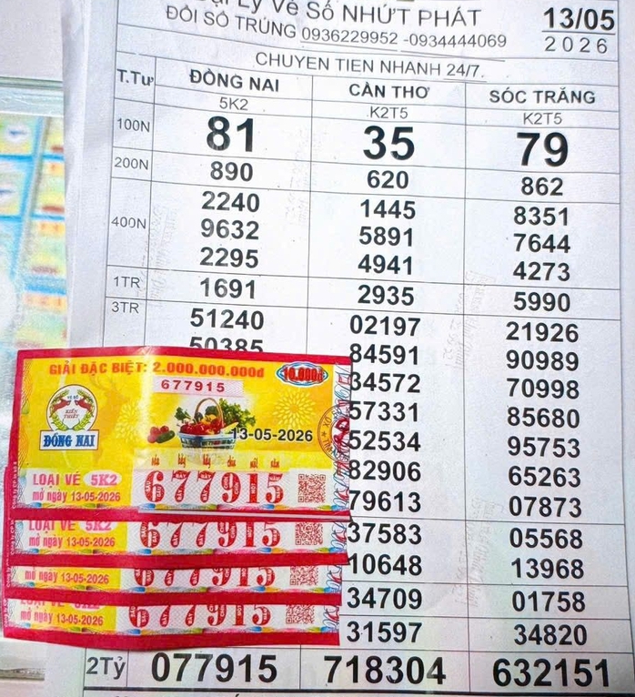Ba giải độc đắc và an ủi xổ số miền Nam lộ diện vào chiều 14-5 - Ảnh 4.