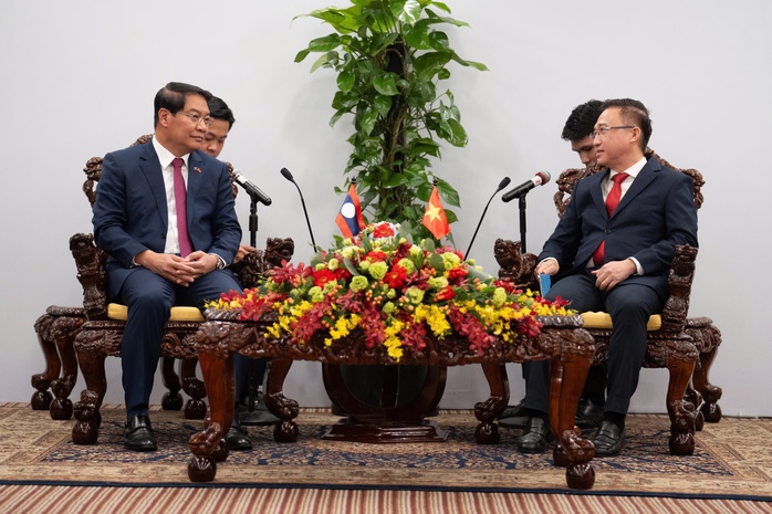 TPHCM tăng cường hợp t&aacute;c với thủ đ&ocirc; Vientiane - Ảnh 1.