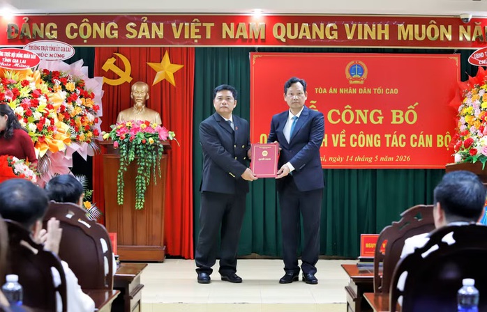 &Ocirc;ng B&ugrave;i Danh Đại l&agrave;m Ch&aacute;nh &aacute;n TAND tỉnh Gia Lai - Ảnh 1.