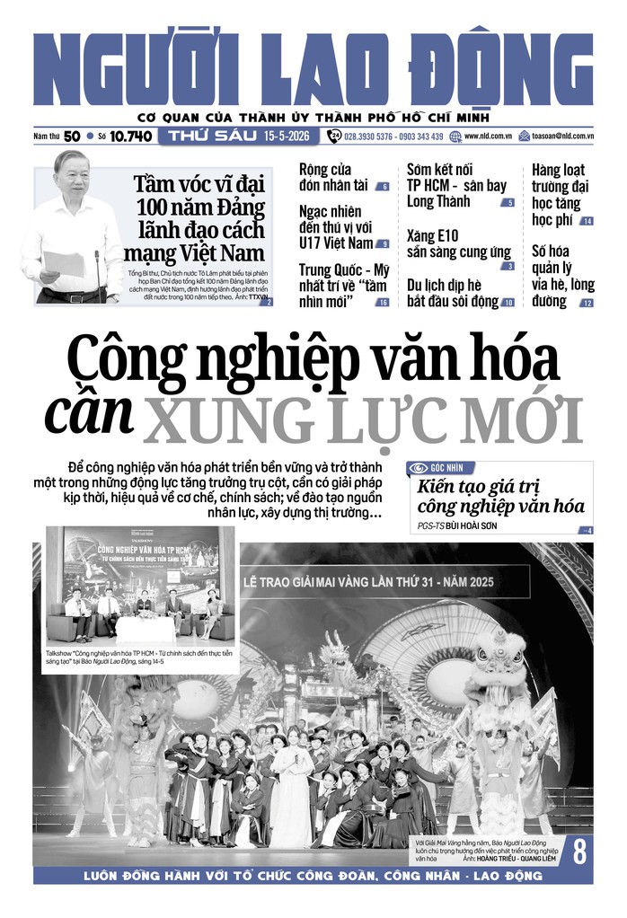 B&aacute;o in ng&agrave;y 15-5: H&agrave;ng loạt trường đại học tăng học ph&iacute; - Ảnh 1.