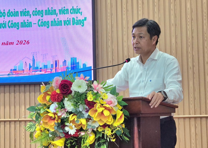 Đối thoại với người lao động, phường T&acirc;n Thới Hiệp th&ocirc;ng tin về x&acirc;y trường học, nh&agrave; ở x&atilde; hội - Ảnh 1.