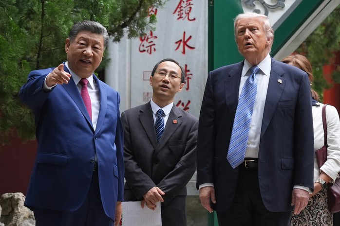 &Ocirc;ng Donald Trump khen &ocirc;ng Tập Cận B&igrave;nh l&agrave; &ldquo;người ấm &aacute;p&rdquo; - Ảnh 2.