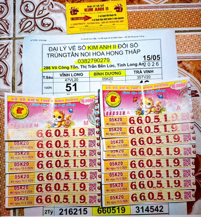 Xổ số miền Nam: 2 giải độc đắc v&agrave; 2 giải an ủi lộ diện v&agrave;o s&aacute;ng 16-5 - Ảnh 2.