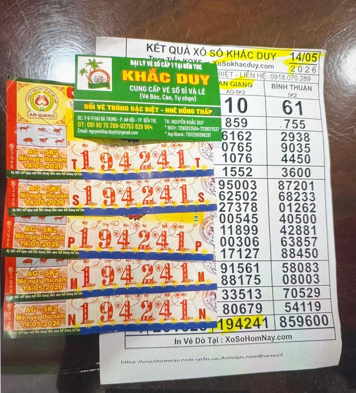 Hai giải độc đắc xổ số miền Nam xuất hiện tại TPHCM và Vĩnh Long vào chiều 15-5 - Ảnh 3.
