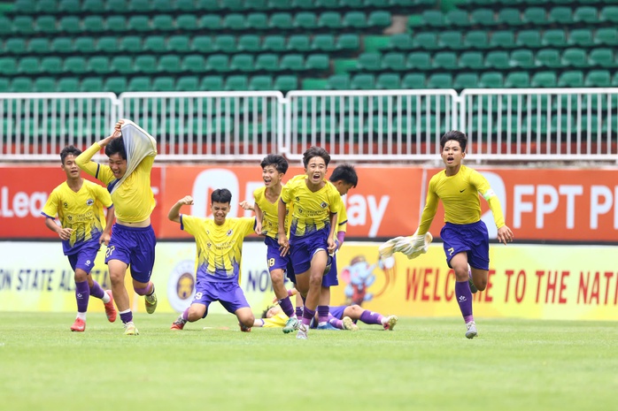 U14 H&agrave; Nội v&ocirc; địch Giải Quốc tế U14 Gia Lai 2026, vượt qua c&aacute;c đại diện Malaysia, Nhật Bản, H&agrave;n Quốc - Ảnh 2.