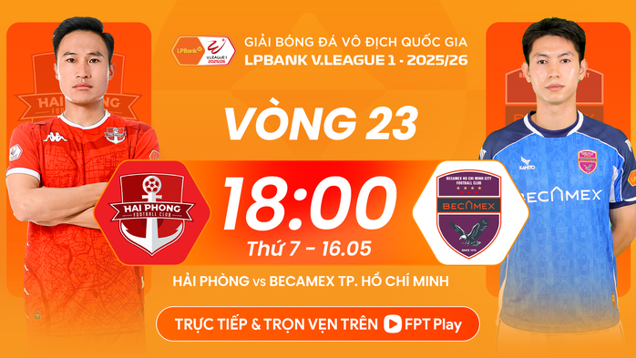 Hải Ph&ograve;ng - Becamex TP HCM: Cuộc so t&agrave;i giữa hai t&acirc;n "thuyền trưởng" - Ảnh 1.
