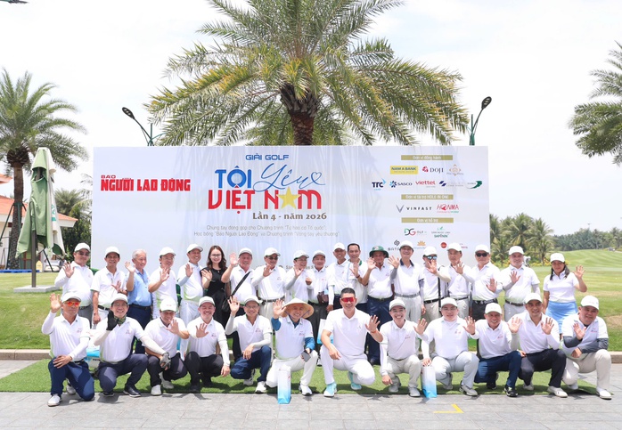 Giải Golf "T&ocirc;i y&ecirc;u Việt Nam" 2026: Chiến thắng của những nh&agrave; v&ocirc; địch - Ảnh 1.