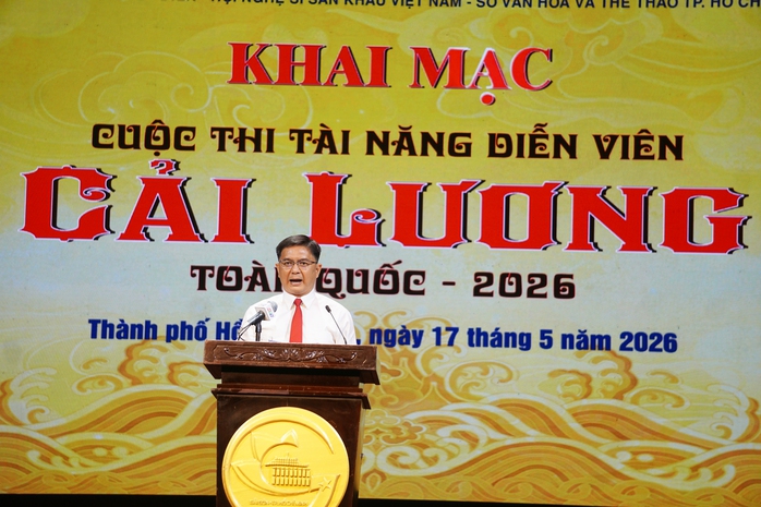 Khai mạc Cuộc thi T&agrave;i năng Diễn vi&ecirc;n Cải lương to&agrave;n quốc 2026 - Ảnh 5.