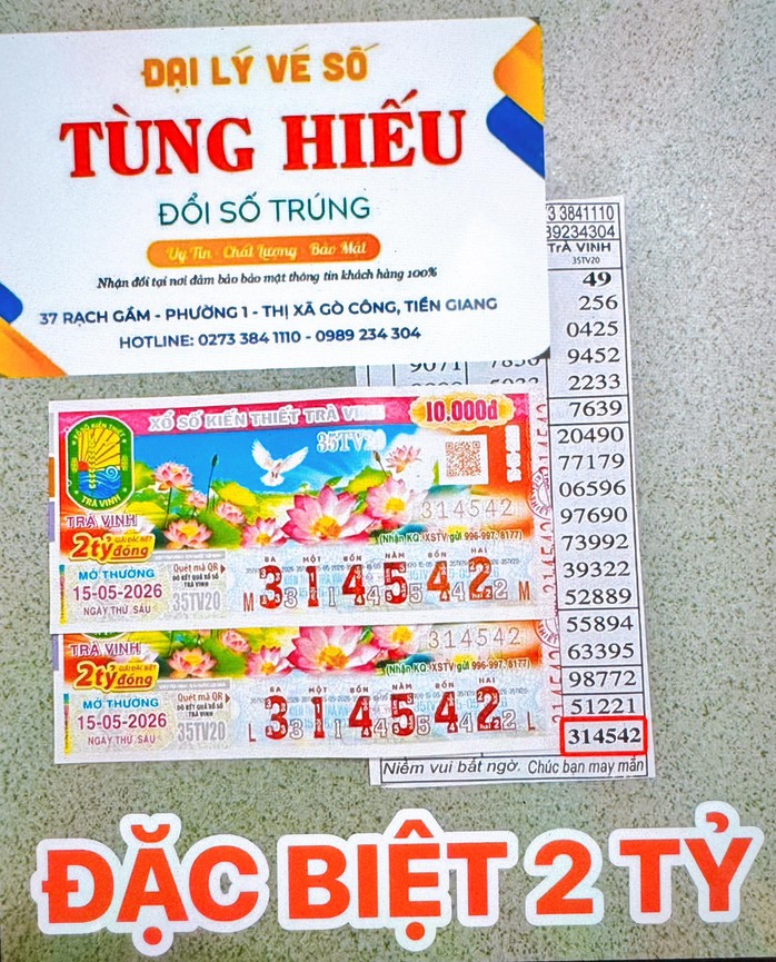 Xổ số miền Nam: 2 giải độc đắc v&agrave; 3 giải an ủi lộ diện v&agrave;o chiều 17-5 - Ảnh 2.