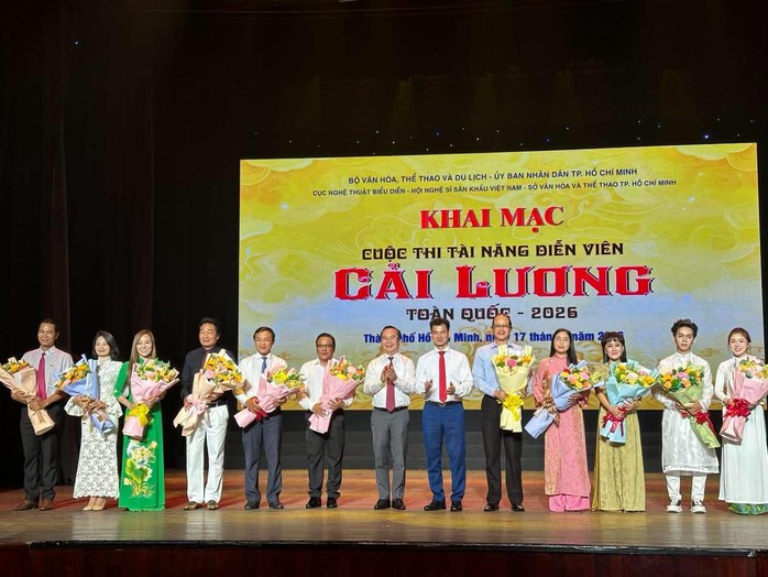 Khai mạc Cuộc thi T&agrave;i năng Diễn vi&ecirc;n Cải lương to&agrave;n quốc 2026 - Ảnh 8.