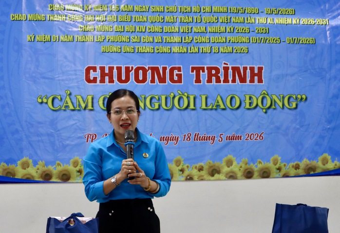 Ghi nhận, tri &acirc;n đ&oacute;ng g&oacute;p của người lao động nh&acirc;n Th&aacute;ng C&ocirc;ng nh&acirc;n - Ảnh 4.