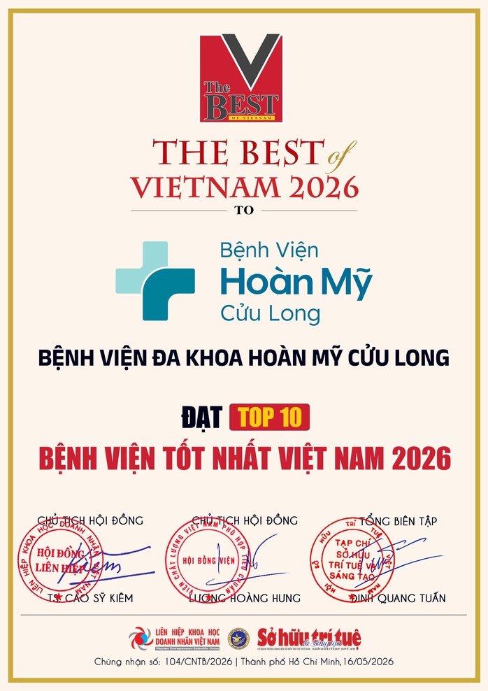 Bệnh viện Ho&agrave;n Mỹ Cửu Long lọt v&agrave;o tốp 10 bệnh viện tốt nhất Việt Nam - Ảnh 2.