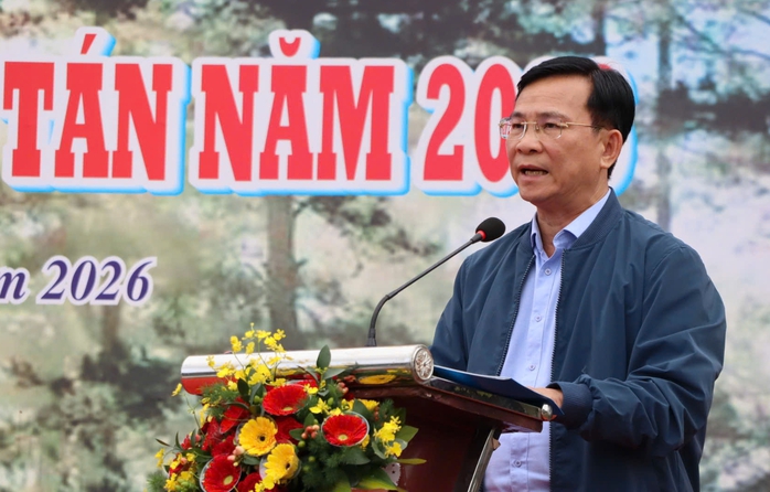 L&acirc;m Đồng: Trồng mới 1.000 c&acirc;y xanh tại C&ocirc;ng vi&ecirc;n Mai Anh Đ&agrave;o - Ảnh 1.