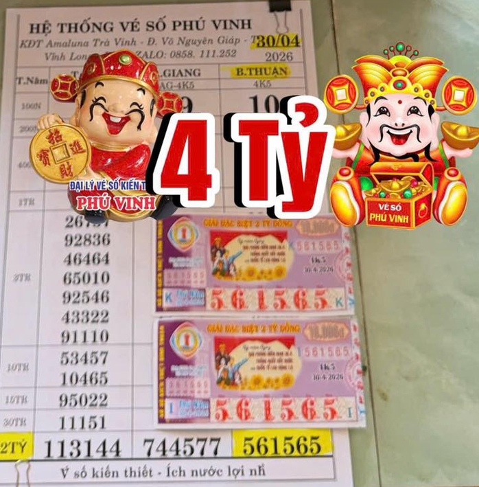 Chiều 2-5, nhiều người nhận ngay tiền mặt khi trúng 3 giải độc đắc xổ số miền Nam - Ảnh 5.