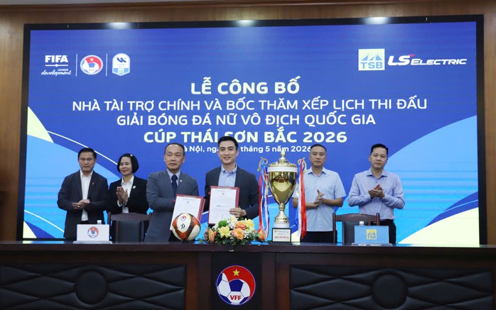 7 đội tranh t&agrave;i tại Giải B&oacute;ng đ&aacute; nữ V&ocirc; địch quốc gia - C&uacute;p Th&aacute;i Sơn Bắc 2026 - Ảnh 1.