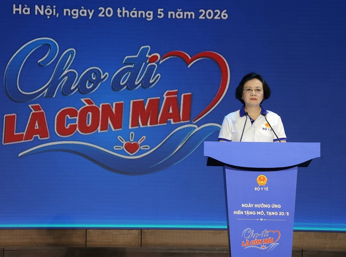 Ph&oacute; Thủ tướng Phạm Thị Thanh Tr&agrave; đăng k&yacute; hiến tạng sau chia sẻ x&uacute;c động - Ảnh 1.