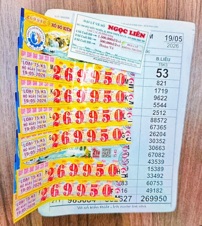Xổ số miền Nam: Lộ diện nơi trúng 1 giải độc đắc và 2 giải an ủi vào sáng 20-5 - Ảnh 3.