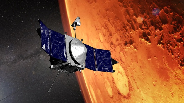 Tàu NASA ghi nhận hiện tượng chưa từng thấy ở hành tinh đỏ - Ảnh 1. Tàu NASA ghi nhận hiện tượng chưa từng thấy ở hành tinh đỏ - Ảnh 1.