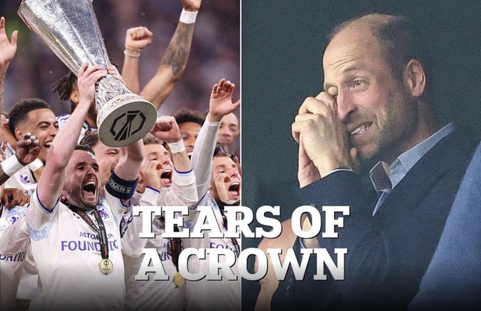 Lý do khiến Thái tử nước Anh bật khóc sau trận chung kết Europa League - Ảnh 1.