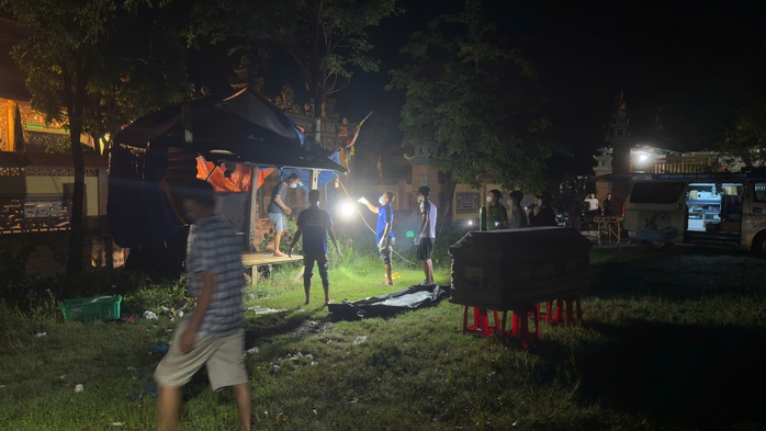 Phát hiện người đàn ông tử vong trong chòi tạm gần chùa - Ảnh 1.