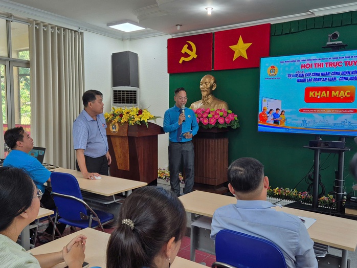 LĐLĐ TPHCM khai mạc H&ocirc;̣i thi trực tuy&ecirc;́n "Tự hào giai c&acirc;́p c&ocirc;ng nh&acirc;n, C&ocirc;ng đoàn vững mạnh" - Ảnh 2.