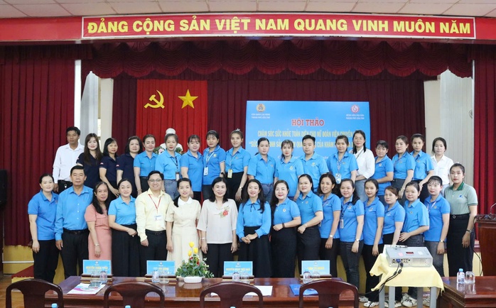Cần Thơ: Tổ chức hội thảo gi&uacute;p nữ đo&agrave;n vi&ecirc;n thay đổi c&aacute;ch nh&igrave;n về chăm s&oacute;c sức khỏe - Ảnh 4.