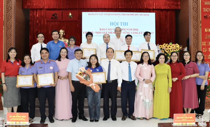 TPHCM bế mạc Hội thi B&aacute;o c&aacute;o vi&ecirc;n giỏi năm 2026 - Ảnh 1.