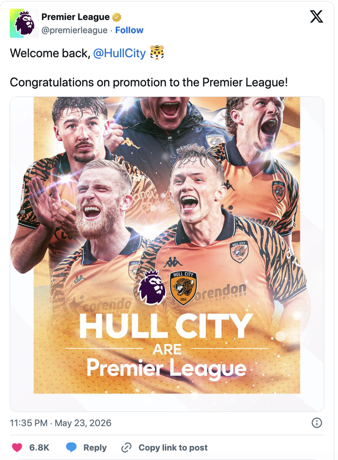 Thắng nghẹt thở Middlesbrough, Hull City trở lại đấu trường Ngoại hạng Anh - Ảnh 6.
