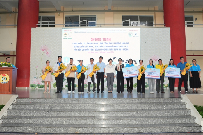 Công đoàn phường An Đông tổ chức chuỗi hoạt động hưởng ứng Tháng Công nhân - Ảnh 17.