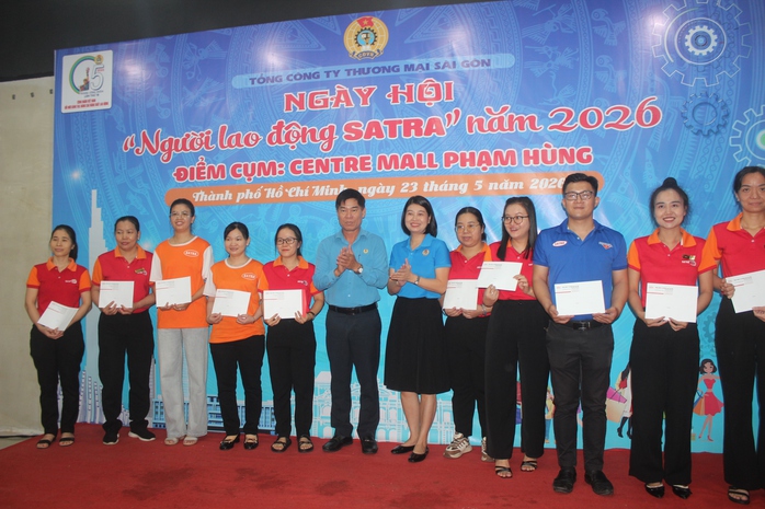 Tưng bừng Ng&agrave;y hội "Người lao động Satra" năm 2026 - Ảnh 1.