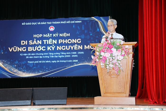 28 năm chương trình tiếng Anh tăng cường, "điểm son" của GD-ĐT TPHCM - Ảnh 3.