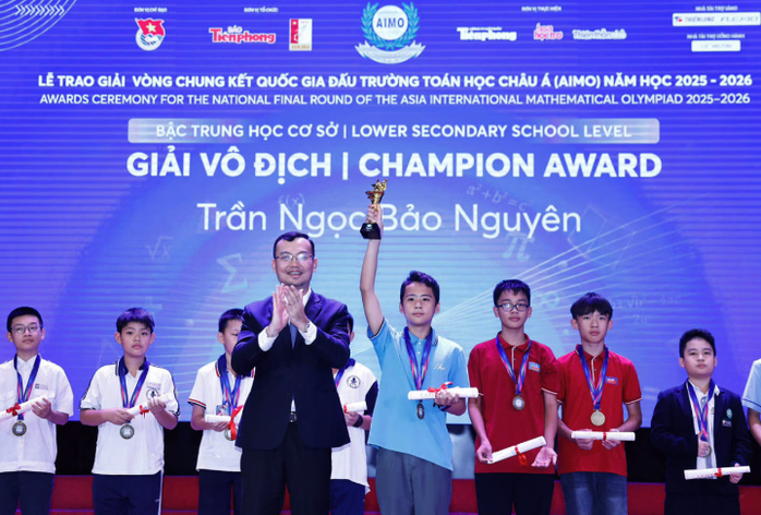 Vinh danh các tài năng Toán học trẻ  - Ảnh 1.