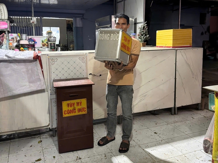 Nguyễn Văn Nhớ lại t&aacute;i phạm , trộm tiền c&ocirc;ng đức tại ch&ugrave;a Chỉ sau 1 th&aacute;ng ra t&ugrave; - Ảnh 1.