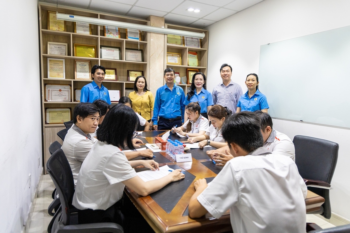Công đoàn phường Phú Thọ tổ chức hội thi nâng cao tay nghề cho đoàn viên - lao động - Ảnh 2.